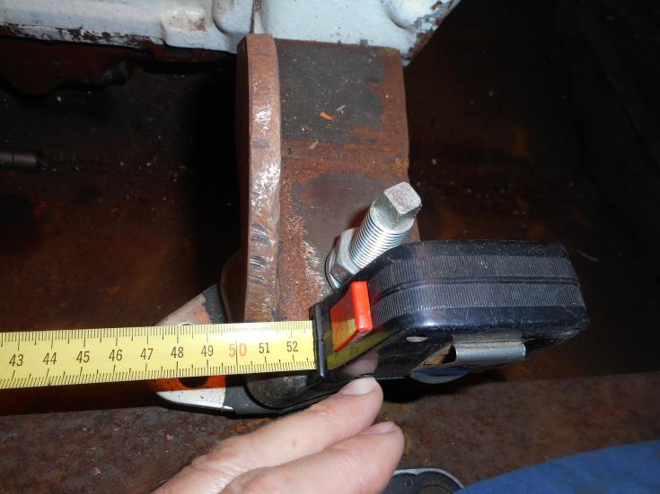 19-04-2015, Afstand van sb voor- tot achtermotorsteun